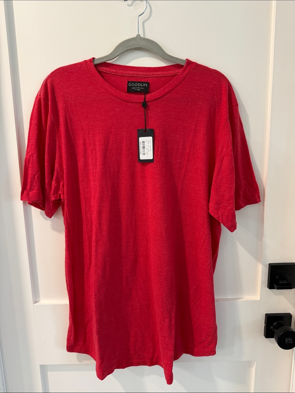 Goodlife Men’s Red Crewneck T-Shirt NWT